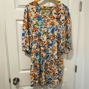 Part Two Flowy Printed Dress Sz 36 (US 4)